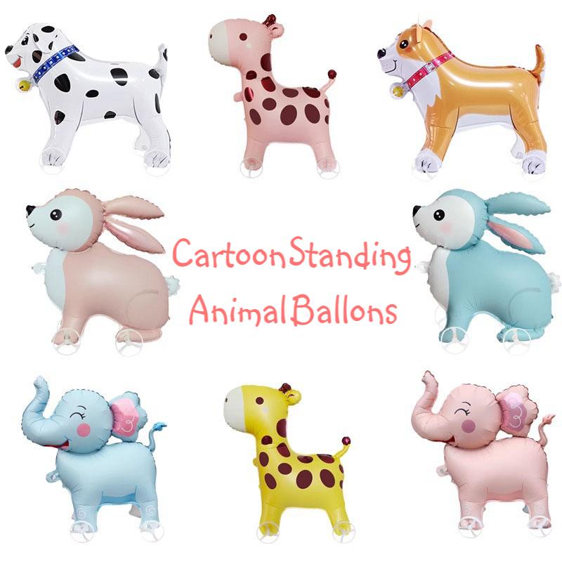 Outdoor Kids In An Indoor World - Globos de animales de pie de