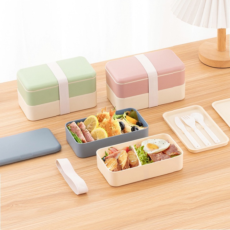 Kids.Outdoor Utensils - Lonchera Bento para picnic al aire