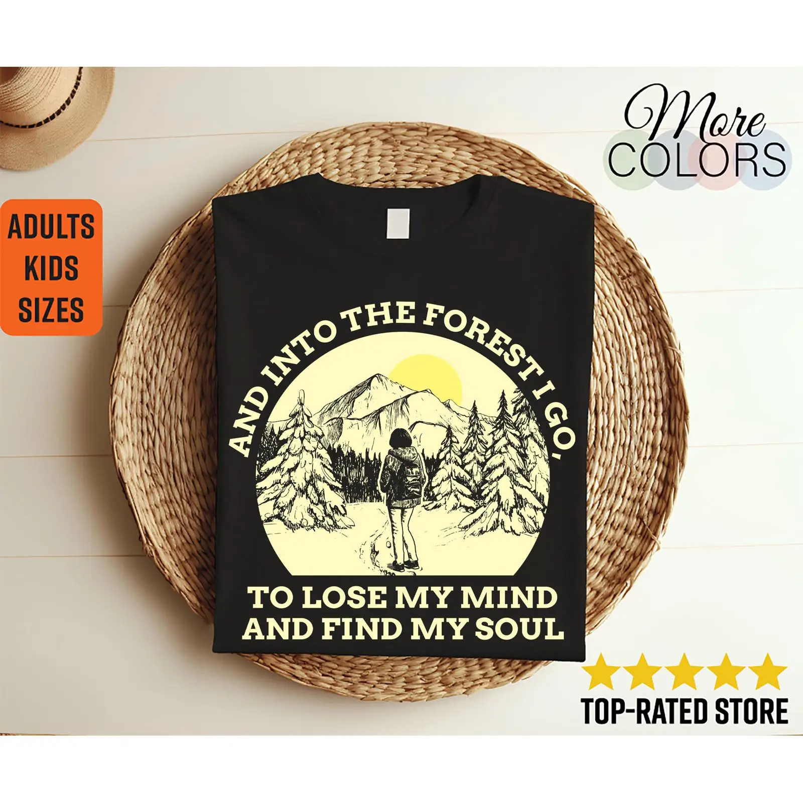 Kids Outdoor Quotes - Camiseta con estampado de cita de
