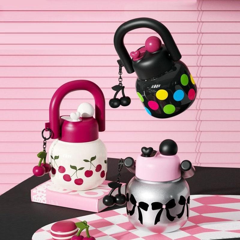 Kids Outdoor Dining Set - Taza de leche de cereza bonita