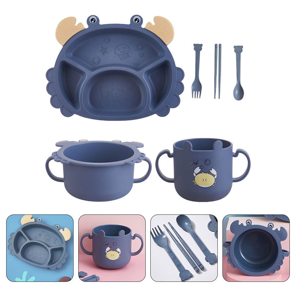 Kids Outdoor Dining Set - Juego de vajilla para niños, 6