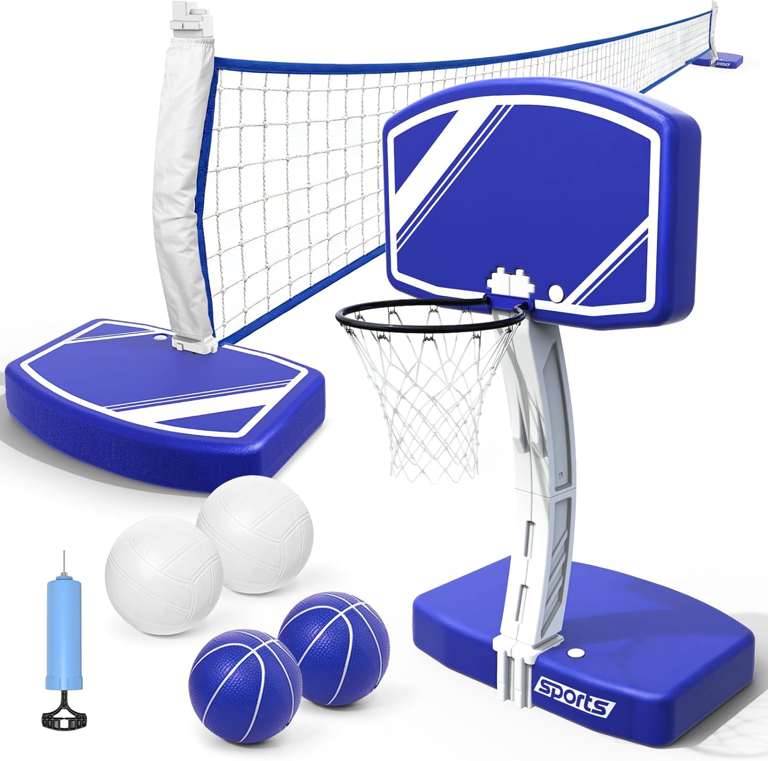 Kids Outdoor Volleyball - Juego de Baloncesto y Voleibol 2