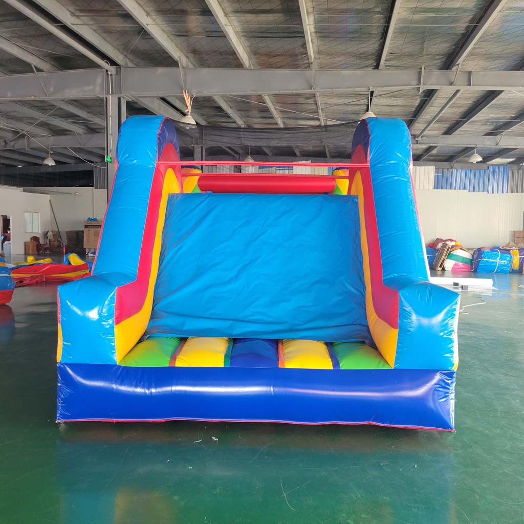 Kids Outdoor House With Slide - Castillo Inflable Gigante Comercial con Obstáculos