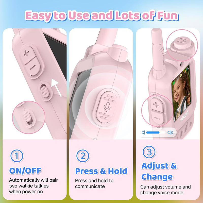 Walkie Talkies de vídeo para n - Kids Outdoor Voices reseña y precio