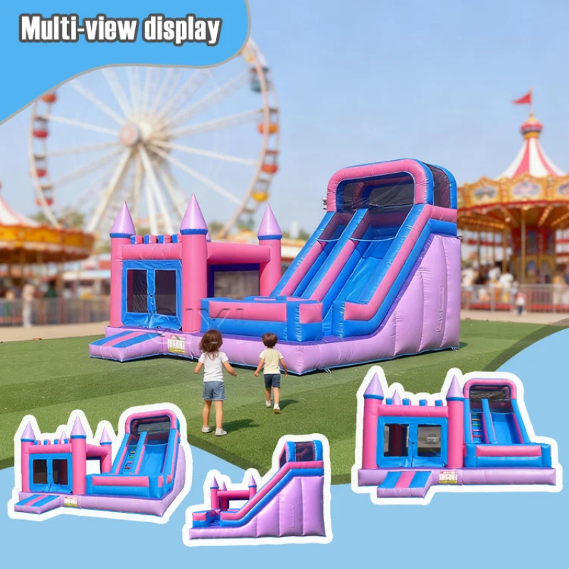 Castillo Inflable Comercial de - Kids Outdoor House With Slide reseña y precio