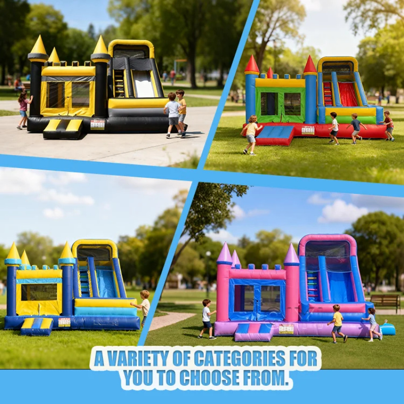 Castillo Inflable Comercial de - Kids Outdoor House With Slide reseña y precio