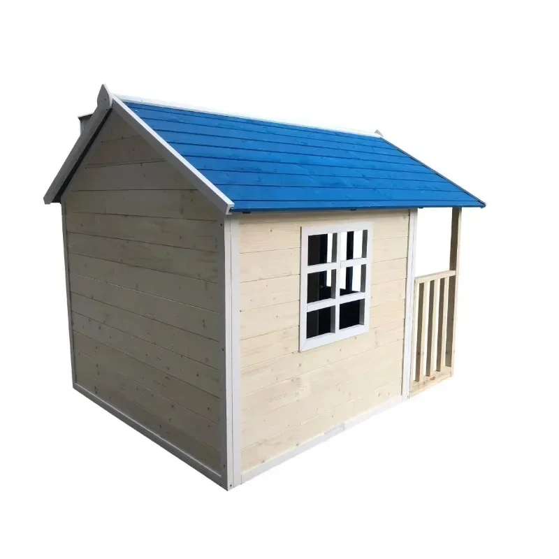 Casa de juegos para cubículos  - Kids Outdoor Cubby House reseña y precio