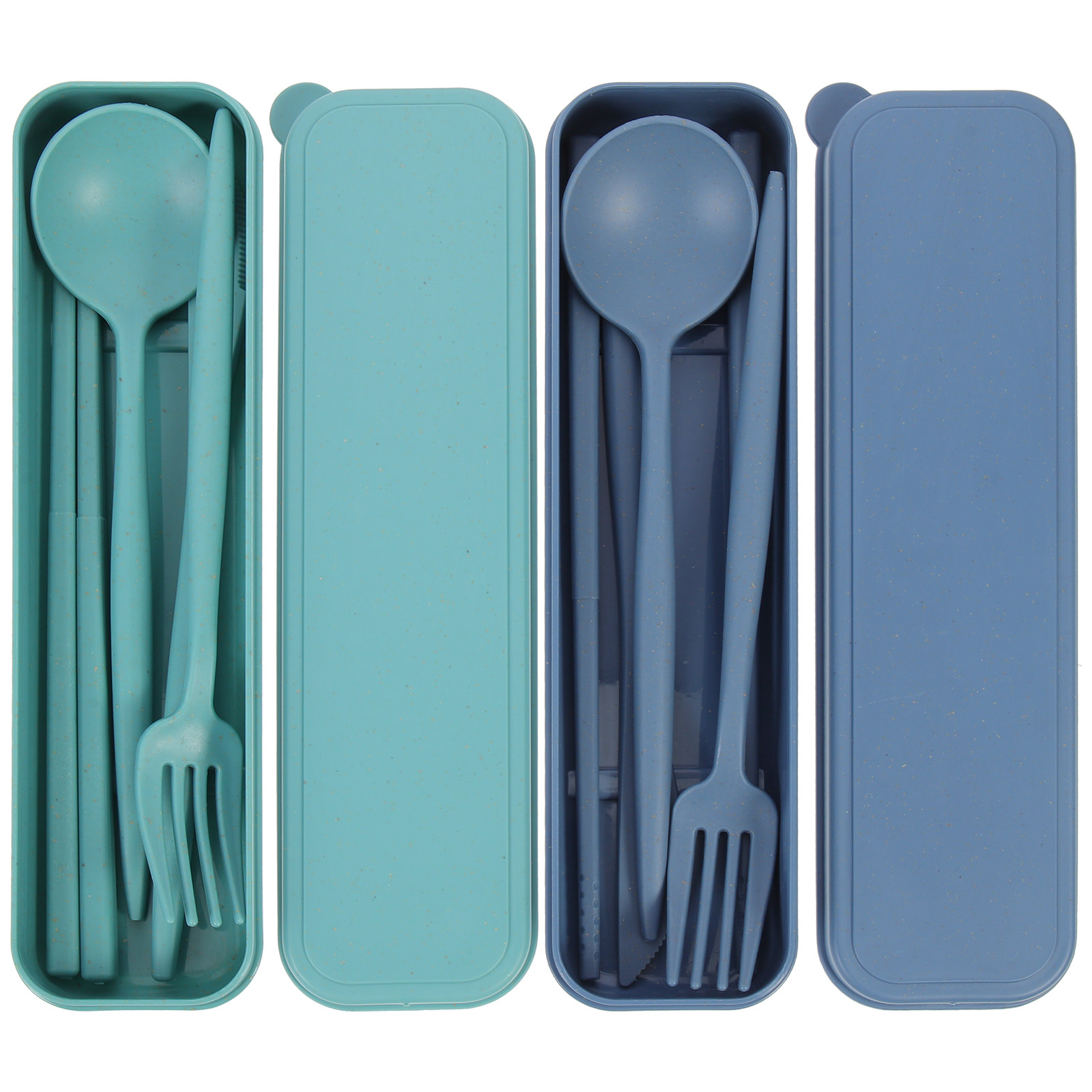 2 Juegos de Cubiertos para Via - Kids.Outdoor Utensils reseña y precio