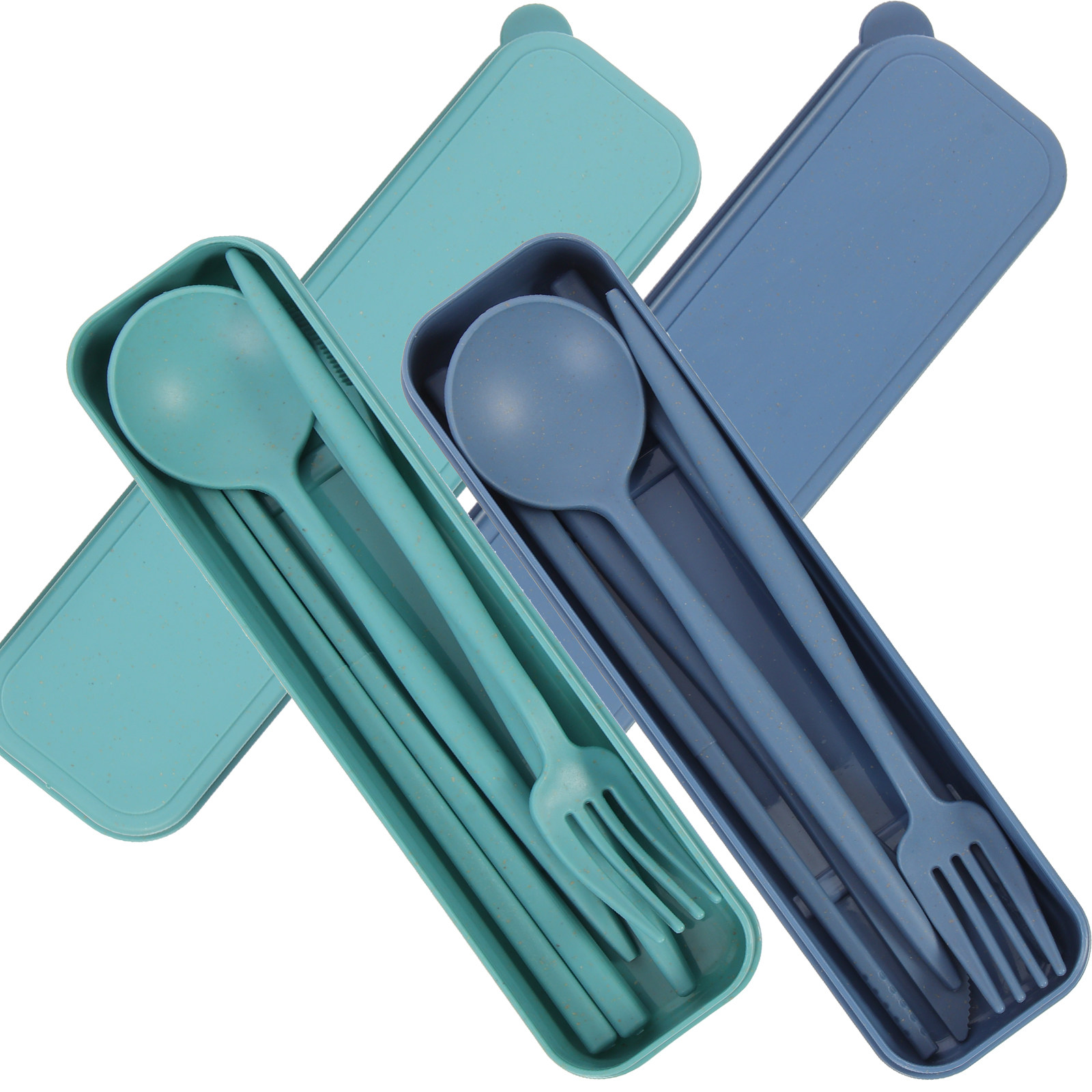 2 Juegos de Cubiertos para Via - Kids.Outdoor Utensils reseña y precio