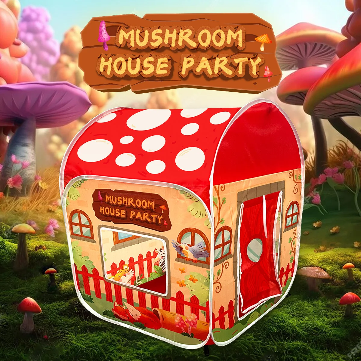Parque infantil para bebés, ti - Kids Outdoor Hut reseña y precio