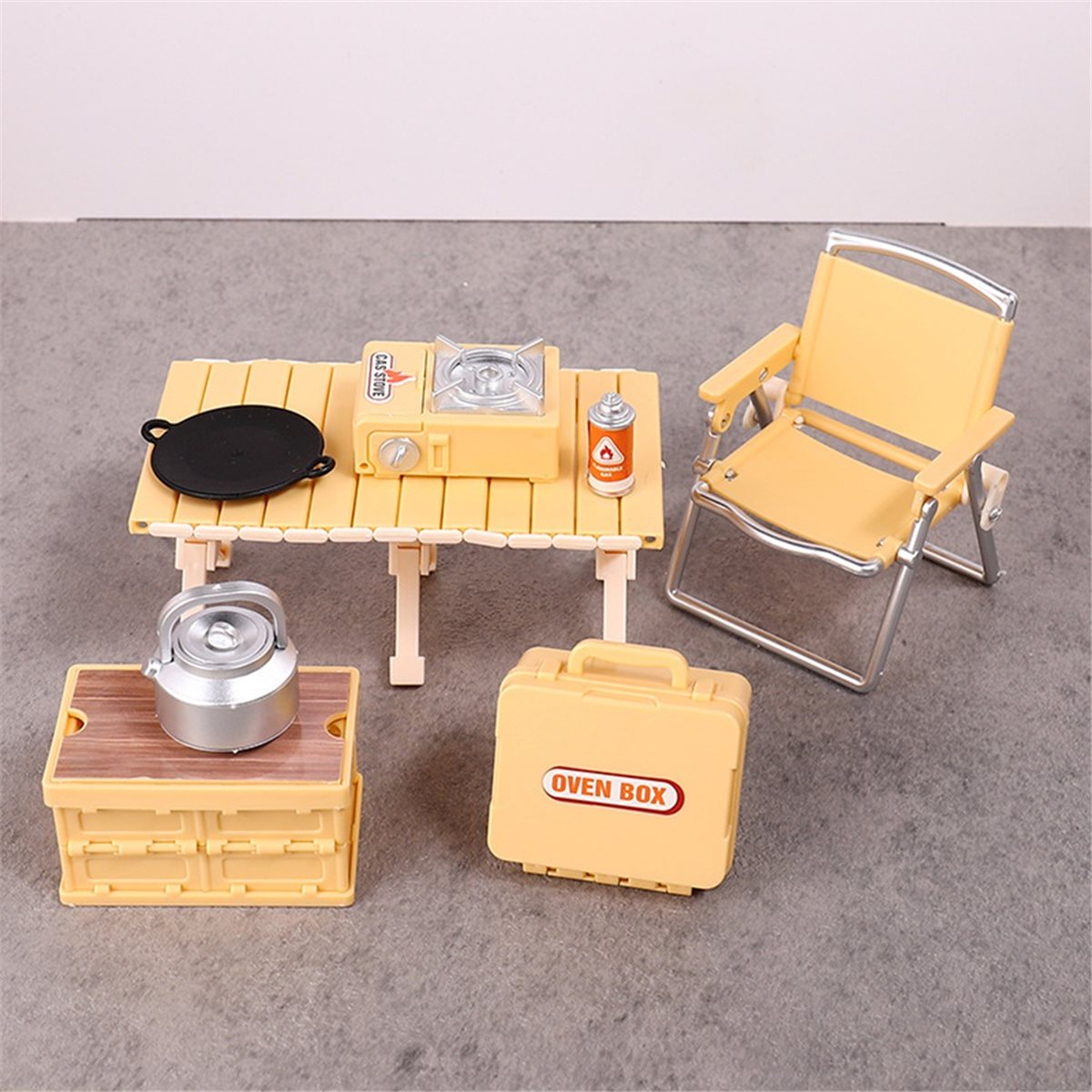 Set de Juego de Campamento en  - Kids Yellow Outdoor Chair reseña y precio