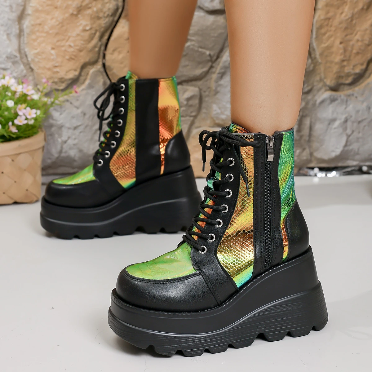 Nuevas botas de plataforma par - Kids Outdoor Boots reseña y precio