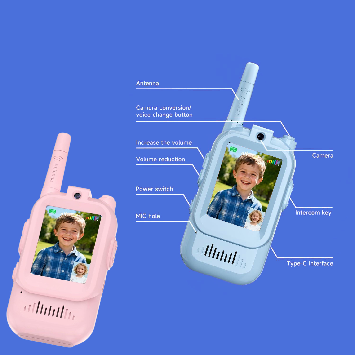 Walkie-Talkie con Video para N - Kids Outdoor Voices reseña y precio