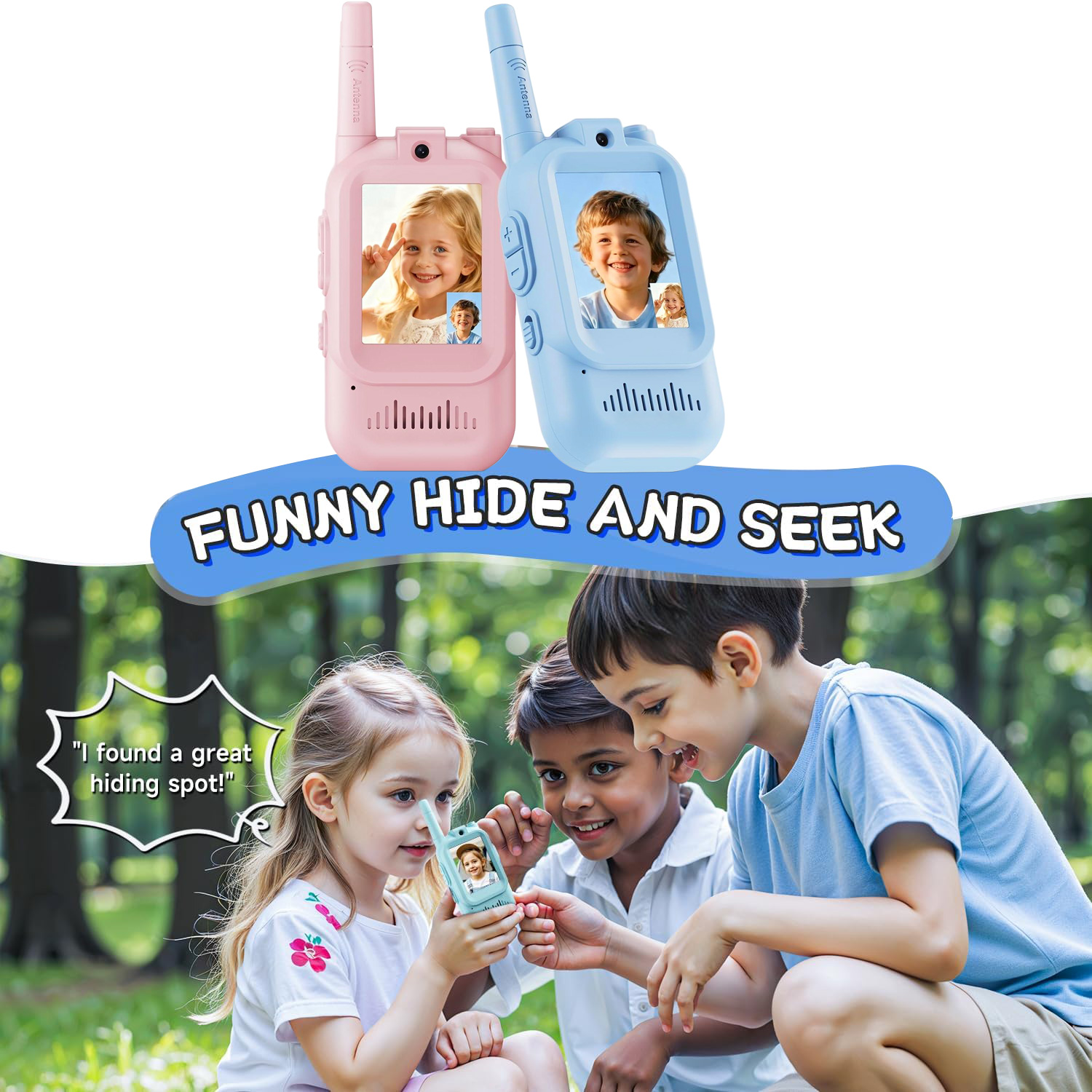 Walkie-Talkie con Video para N - Kids Outdoor Voices reseña y precio