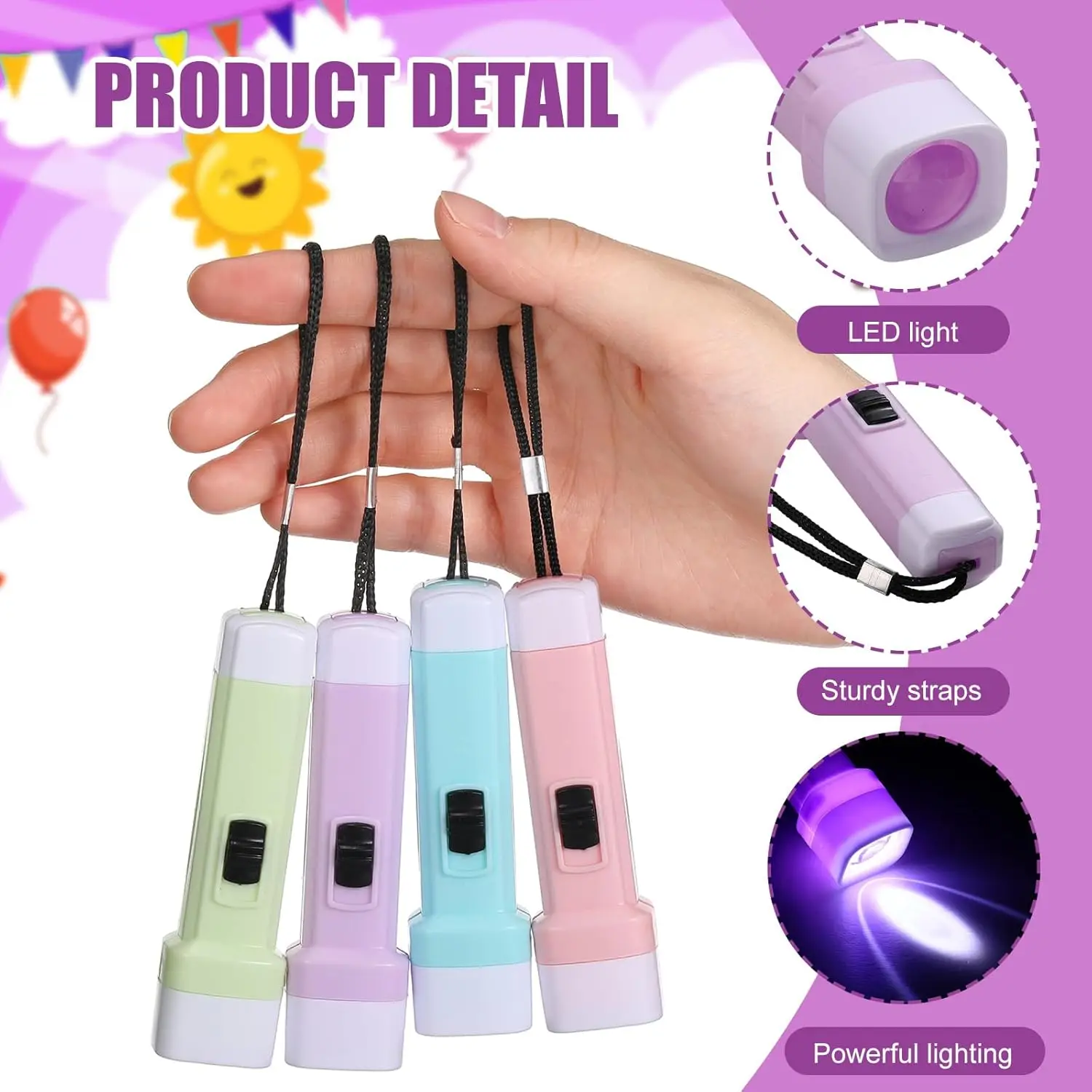 Pequeña linterna LED Mini lint - Kids Outdoor Birthday Party Ideas reseña y precio