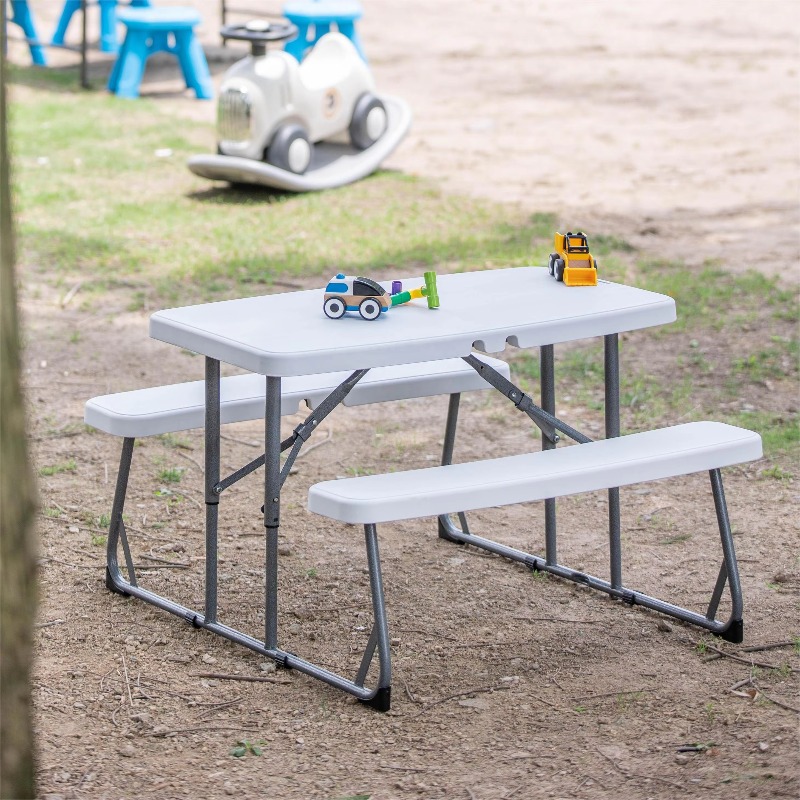 Mesa de Picnic Plegable para N - Kids Outdoor Dining Set reseña y precio