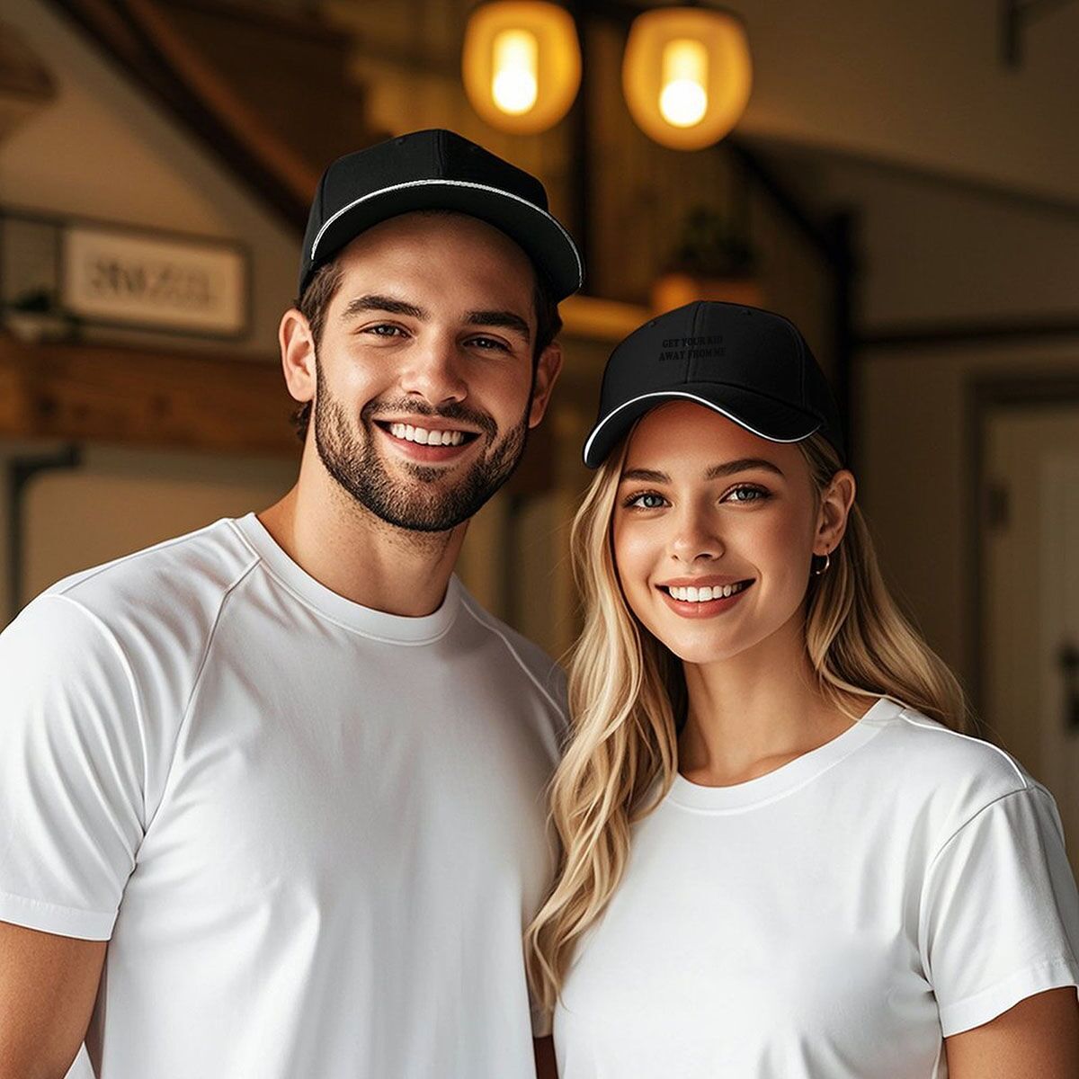 Gorra de béisbol con un divert - Kids Outdoor Quotes reseña y precio