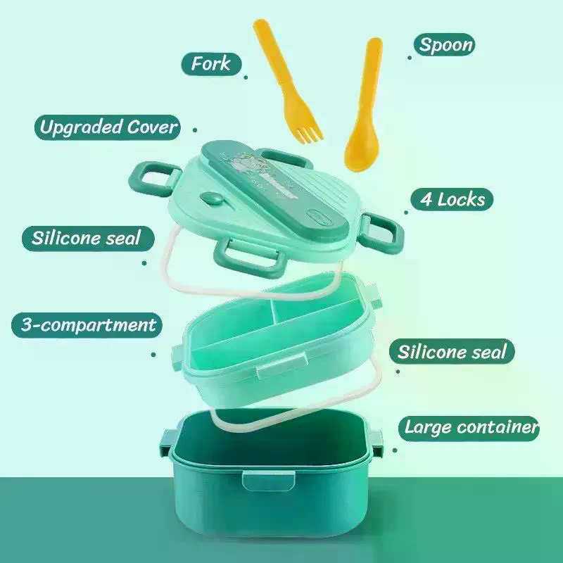 Lonchera Infantil de Dibujos A - Kids.Outdoor Utensils reseña y precio