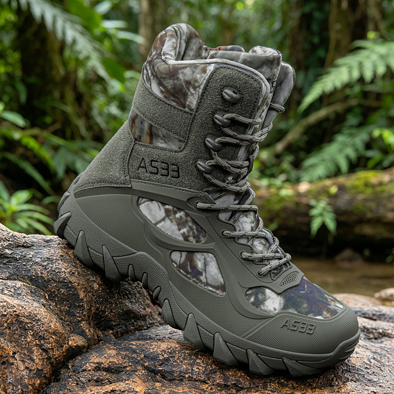 Botas tácticas para hombre, bo - Kids Outdoor Boots reseña y precio
