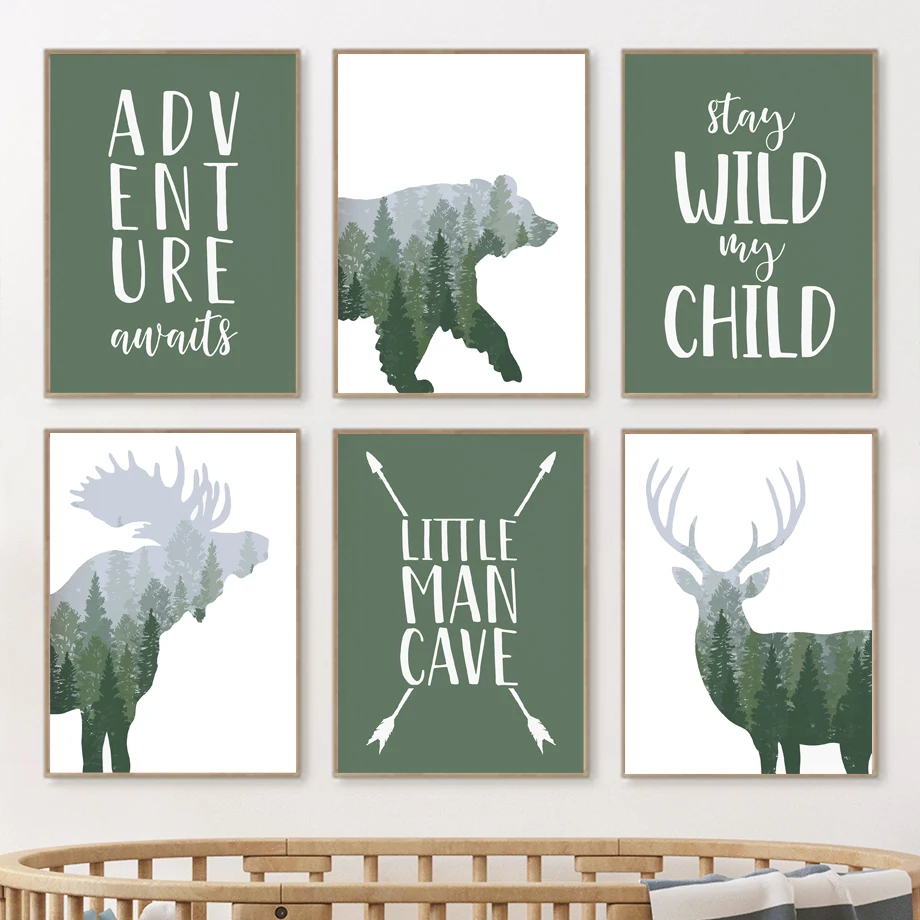 Lienzo decorativo con diseño d - Kids Outdoor Quotes reseña y precio