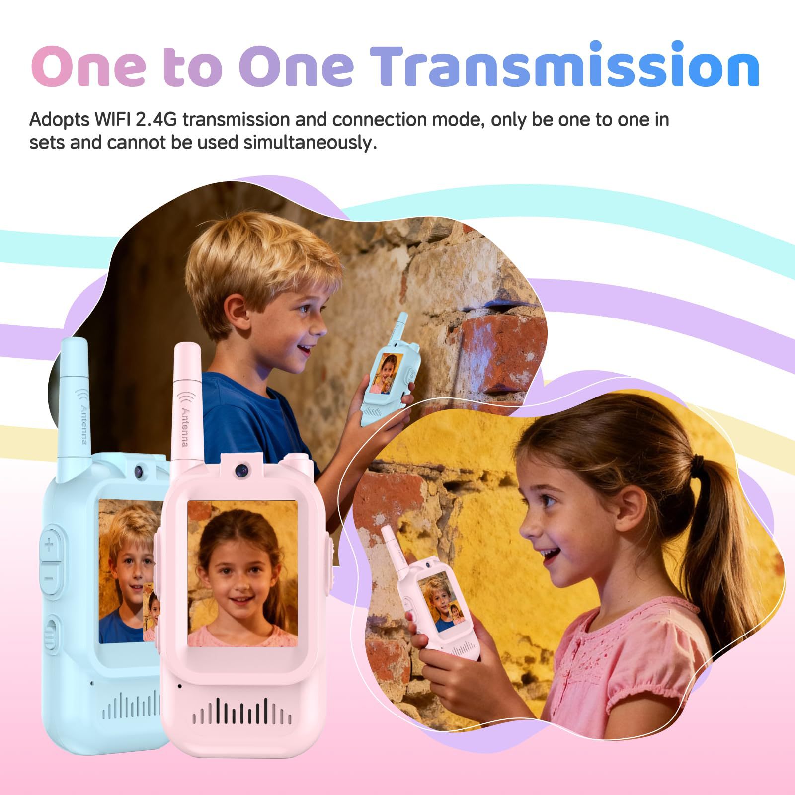 Walkie Talkies de vídeo para n - Kids Outdoor Voices reseña y precio