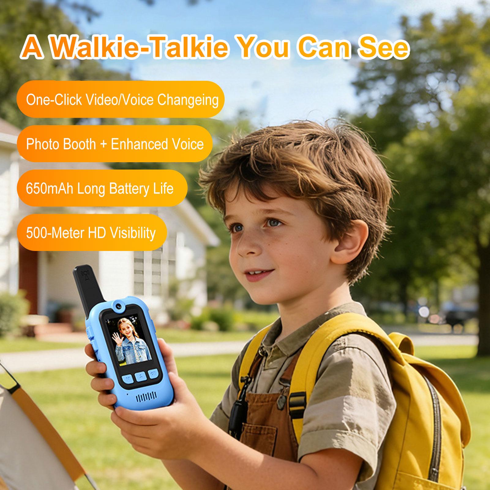 Walkie Talkies para niños, cam - Kids Outdoor Voices reseña y precio