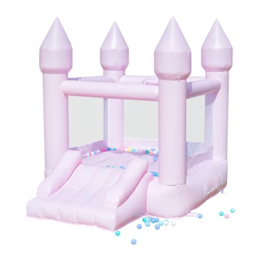 Castillo inflable de PVC para  - Kids Outdoor House With Slide reseña y precio