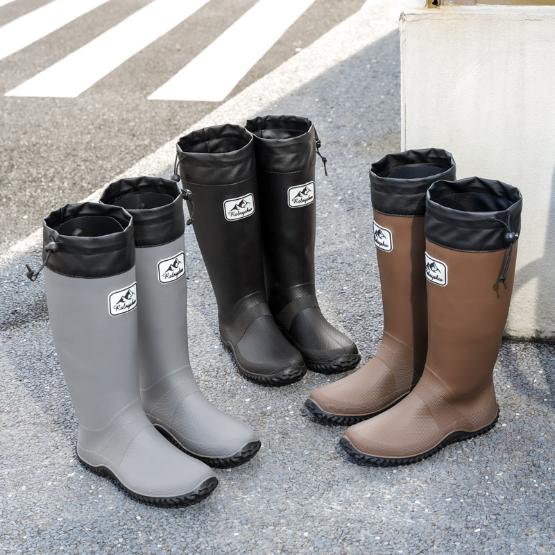 1 Par de Botas de Lluvia de PV - Kids Outdoor Boots reseña y precio