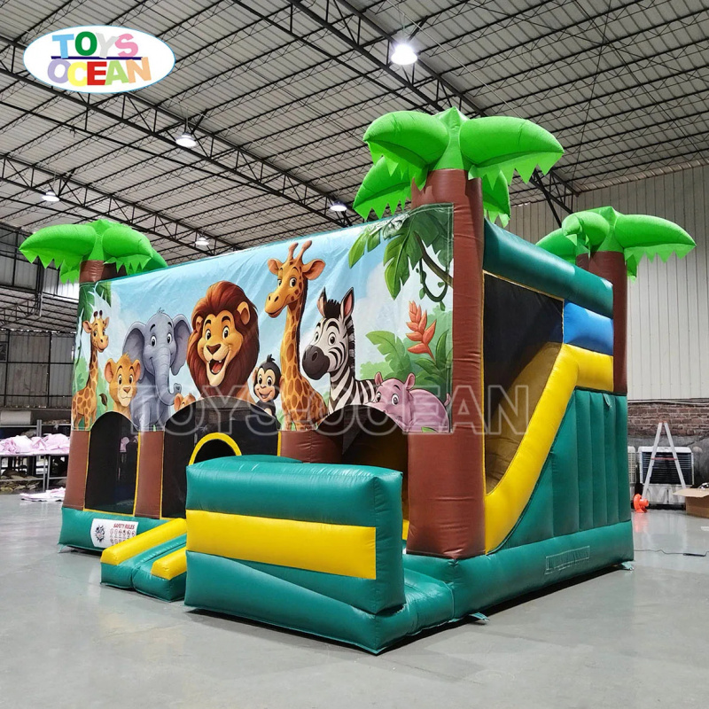 Alquiler de Casa Inflable con  - Kids Outdoor House With Slide reseña y precio