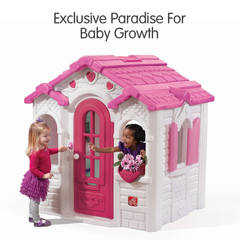 Juguetes personalizados, casa  - Kids Outdoor Cubby House reseña y precio